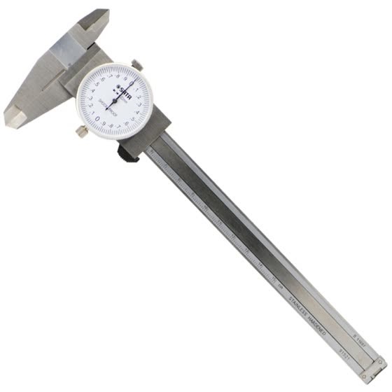 SATA 91521 Stainless Steel Dial Caliper - Silver (0~150mm) - Click Image to Close